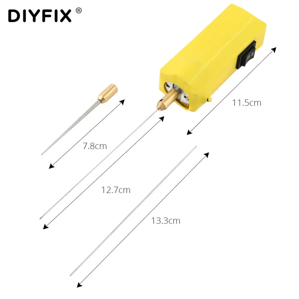 DIYFIX-مزيل الغراء الكهربائي للهاتف الخلوي ، شاشة LCD تعمل باللمس ، LOCA OCA ، مجموعة أدوات التنظيف مع منظم السرعة