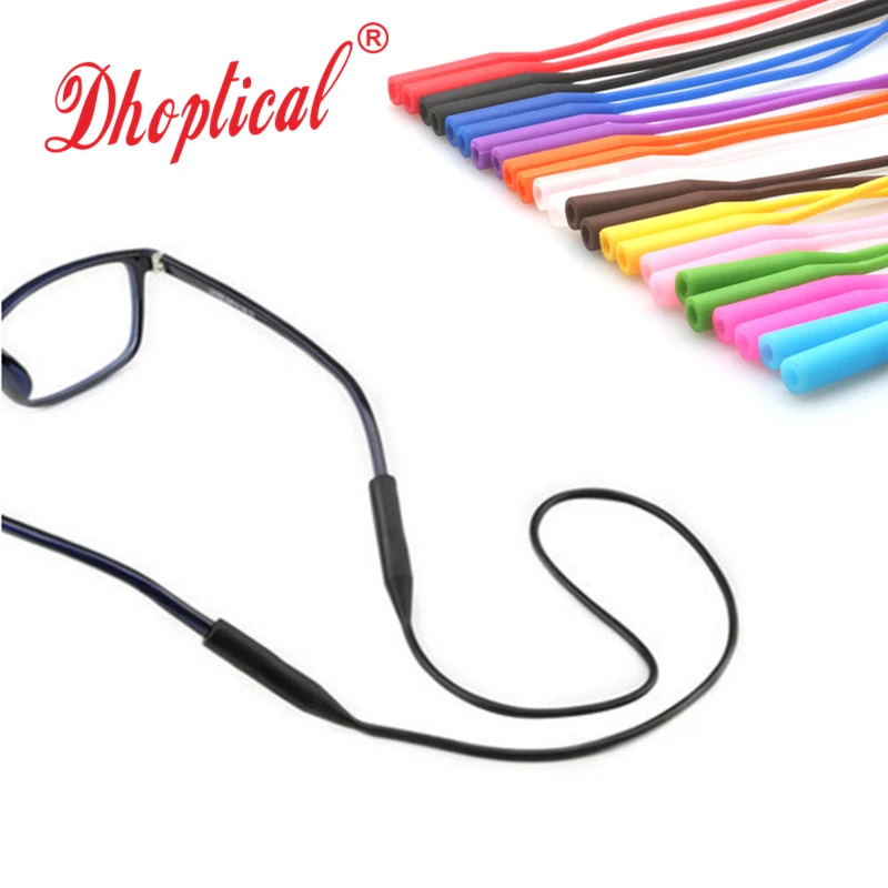 

eyeglasses sports cord silicone chain, wholesale eyewear cord ,glasses chain, good quality 100pcs wholesale 12 color