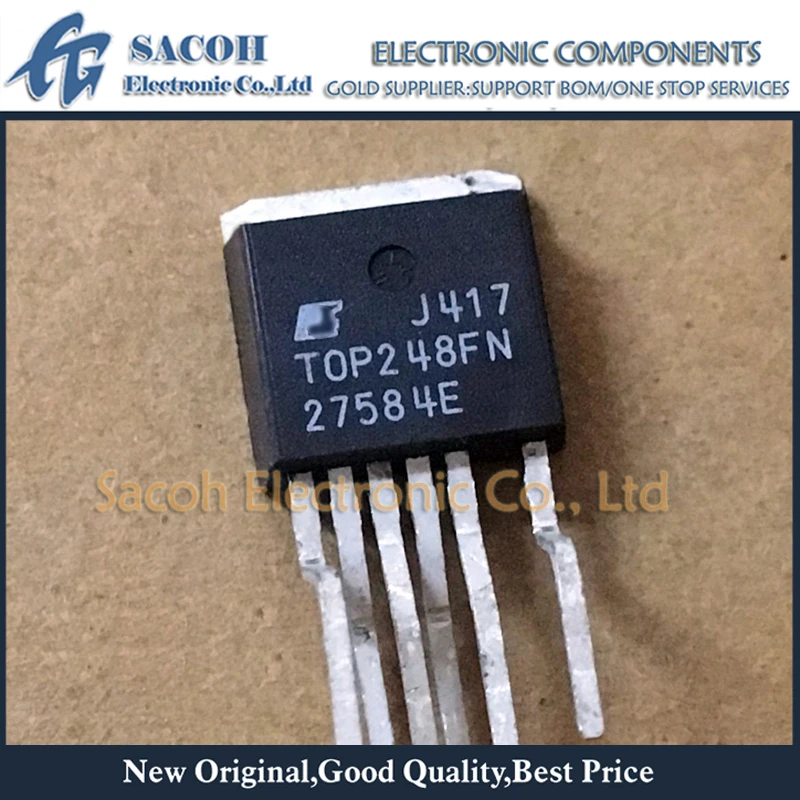 

Refurbished Original 10Pcs/Lot TOP248FN TOP248F TO-262-7 Integrated Off-Line Switcher Powerful Transistor