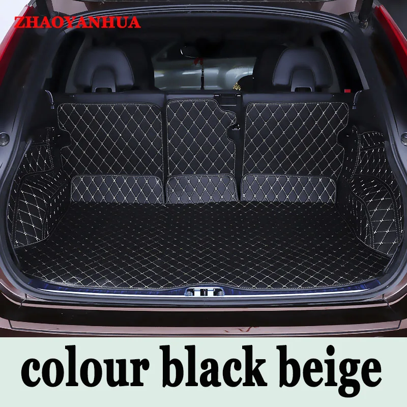 

Custom fit car trunk mat for VOLVO XC60 TPE+XPE Anti-slip car-styling all weather tray carpet cargo rugs liner