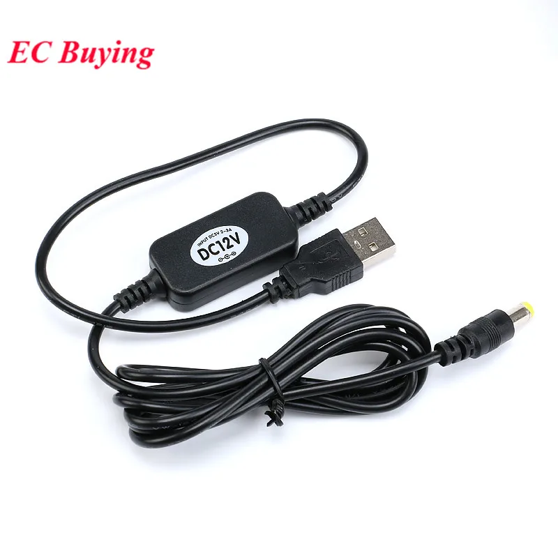 USB Step Up Cable DC 5V to 5V 9V 12V Power Boost Line Converter Adapter Module 5W 8W 5.5mm 5.5*2.1mm 5.5*2.5mm 3.5*1.35mm Plug