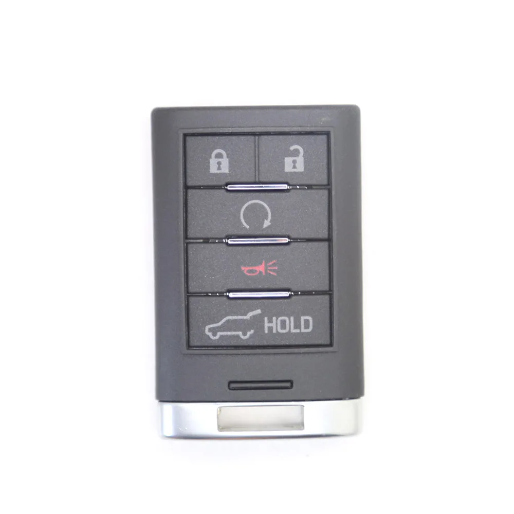 5 Buttons 315MHz Smart Key with 46 Chip  for Cadillac SRX/ATS/XTS before year 2015 with insert key