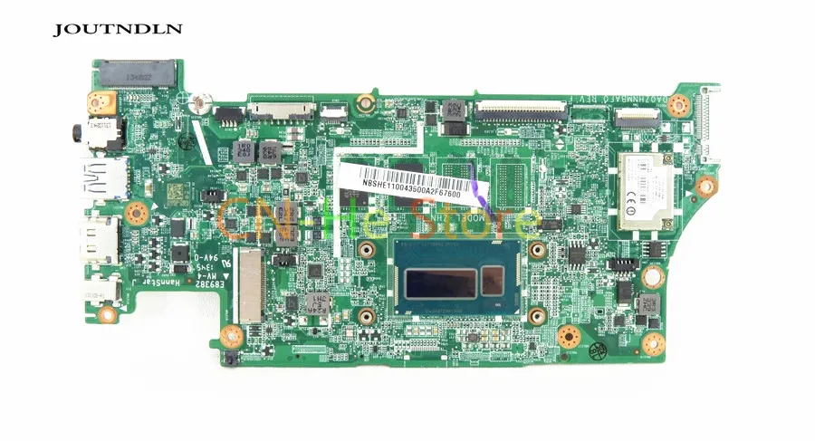 

FOR acer Chromebook C720 C720P 11'' laptop motherboard NBSHE11004 NB.SHE11.004 w/ 2955U CPU and 2g RAM