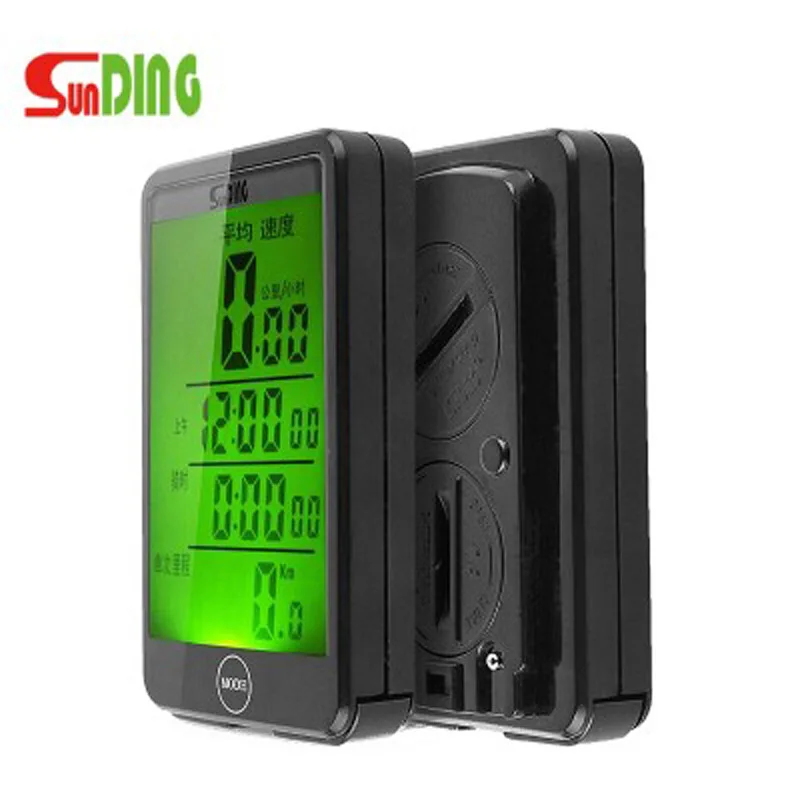 

Bicycle Speedometer 29 Functions Water-Resistant Sunding Wireless Cycling Bike Bicycle Velocimetro Computer Odometer Stopwatch