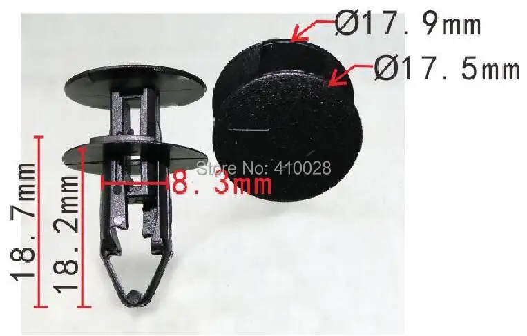 shhworldsea auto clip bumper retainer for renault 054000001R