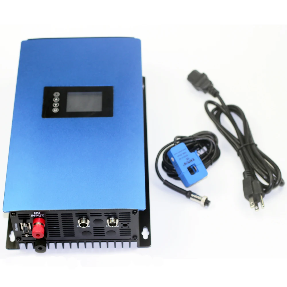 1000W Grid Tie Inverter With Built-in Power Limiter MPPT Pure Sine Wave DC22-65V or 45-90V to 110V-220V