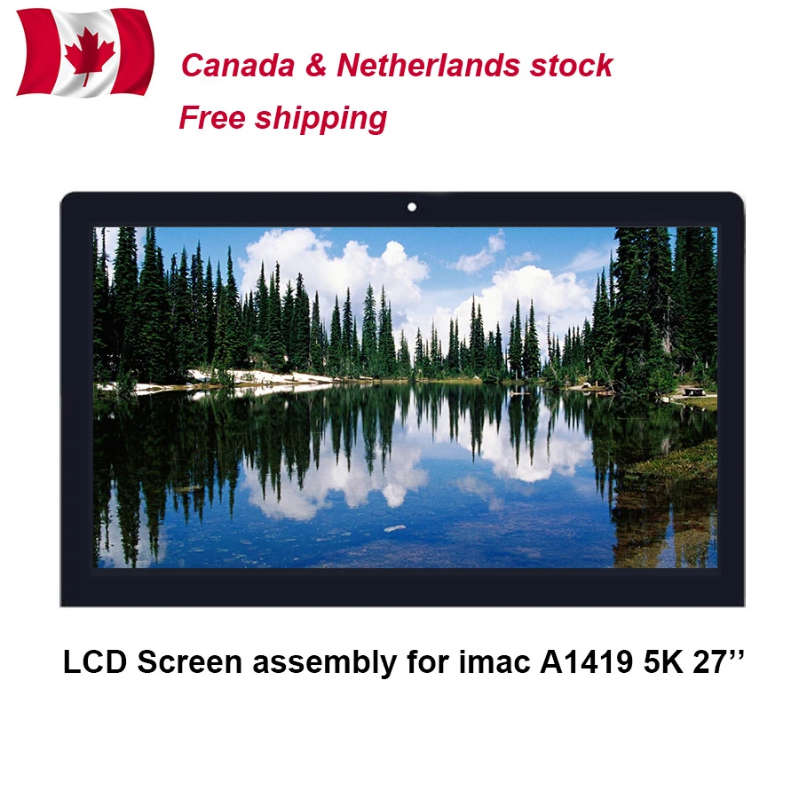 

661-03255 Brand New iMac Retina 27" 5K 2014 2015 IPS LCD Screen Display LM270QQ1 SD A1 A2 A1419