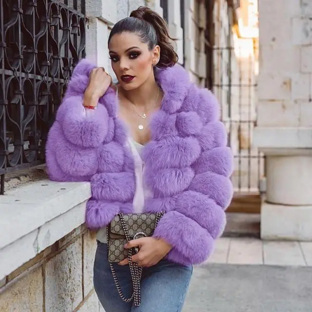 Laipelar, abrigo de piel sintética mullida para mujer, chaquetas de piel con capucha de gran tamaño para invierno, abrigo de piel grueso de manga larga, prendas de vestir para mujer para invierno