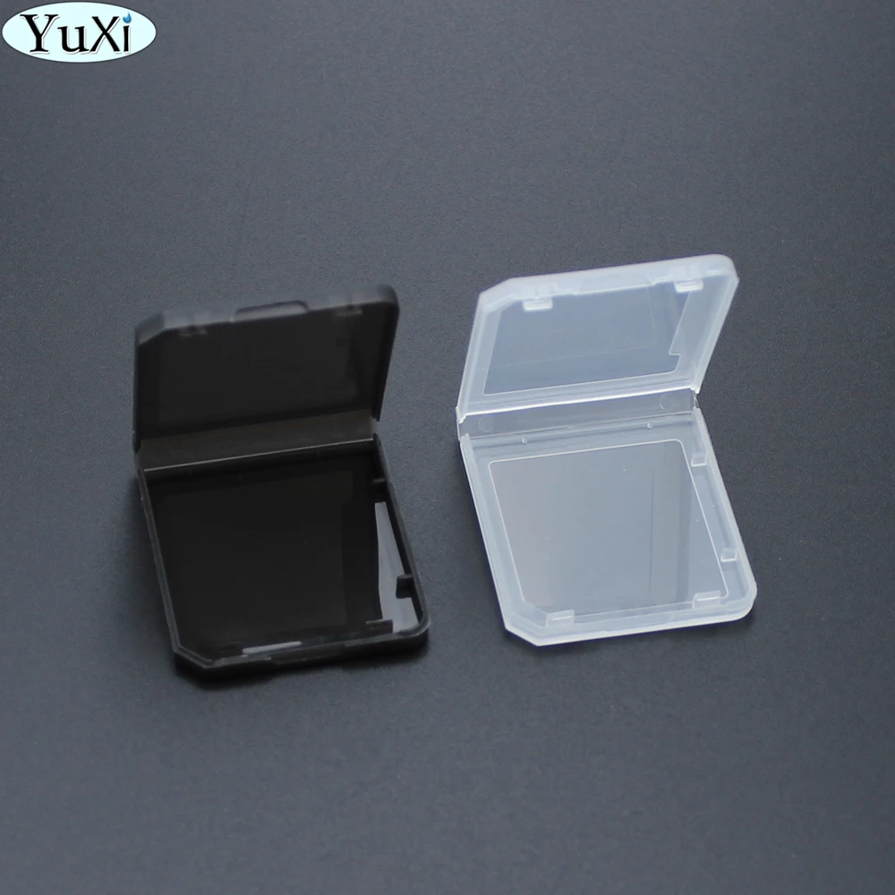 for NDS SD TF MS  Transparent white & black Game Case For 3DS for NDSiGame Cartridge Storage Box for NDSL for New 3DS XL