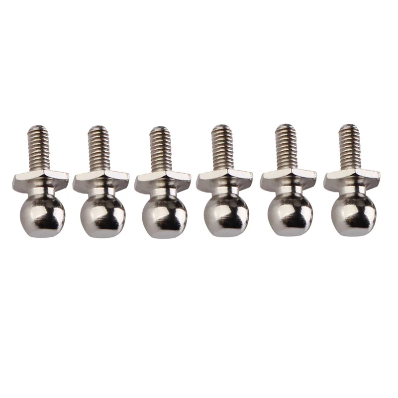 6Pcs Professional HSP Fasteners Screws 02038 Ball Head Screw For RC 1/10 Model Car Buggy Truck Spare Parts AA