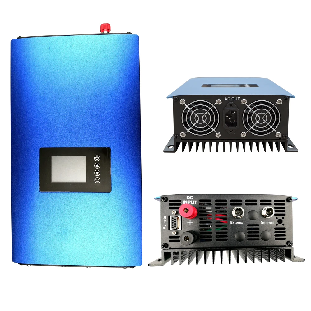 Novel Solar Grid Tie Inverter SUN1000GTIL2-LCD Input Voltage Range 22-60V DC/45-90V DC Pure Sine Wave Solar-Inverter