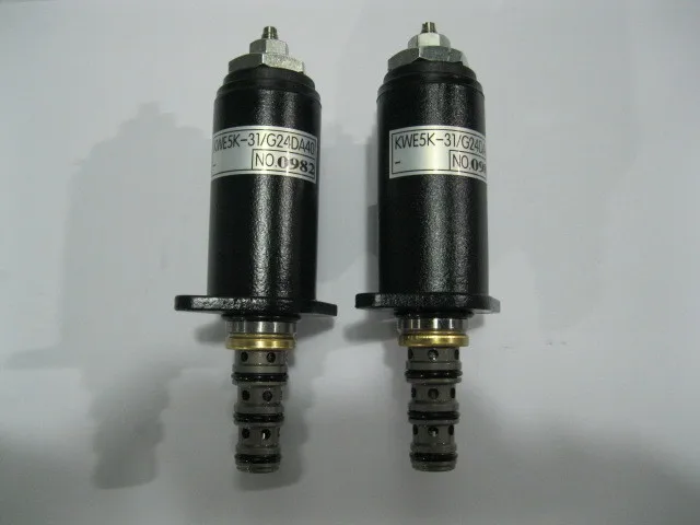 

Fast Free shipping! Excavator Walking speed Solenoid Valve / Kobelco excavator speed solenoid valve G24DA40-for Kobelco SK200-6