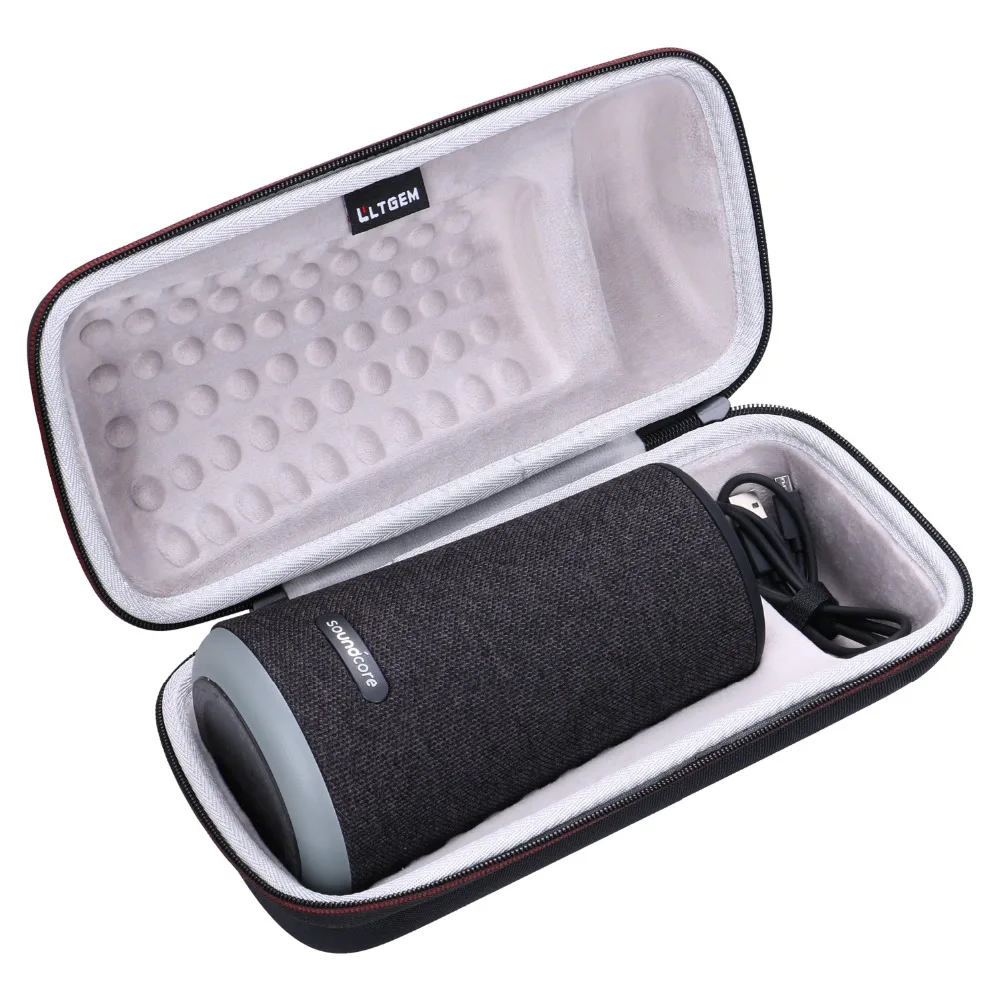 LTGEM EVA Hard Case for Anker Soundcore Flare+ Plus Portable 360 Bluetooth Speaker