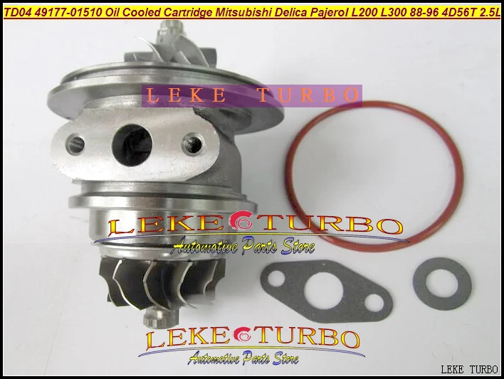 Turbo CHRA Cartridge Core TD04 49177-01500 49177-01501 MD106720 MD168054 For Mitsubishi SHOGUN Delica Pajero L200 L300 4D56 2.5L view 4