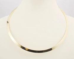 High Quality Stainless Steel Torques Necklace Gold Color Collares Jewelry Necklace Women Statement Choker Jewelry