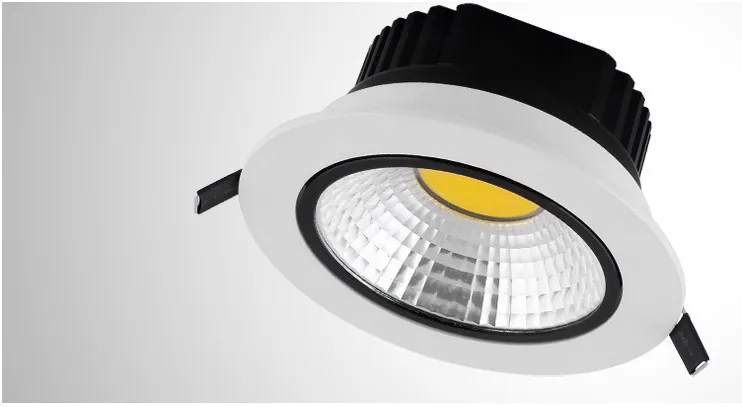 DHL Free shipping Dimmable 15W COB LED Down light + Led Driver LED Ceiling light 16pcs/lot