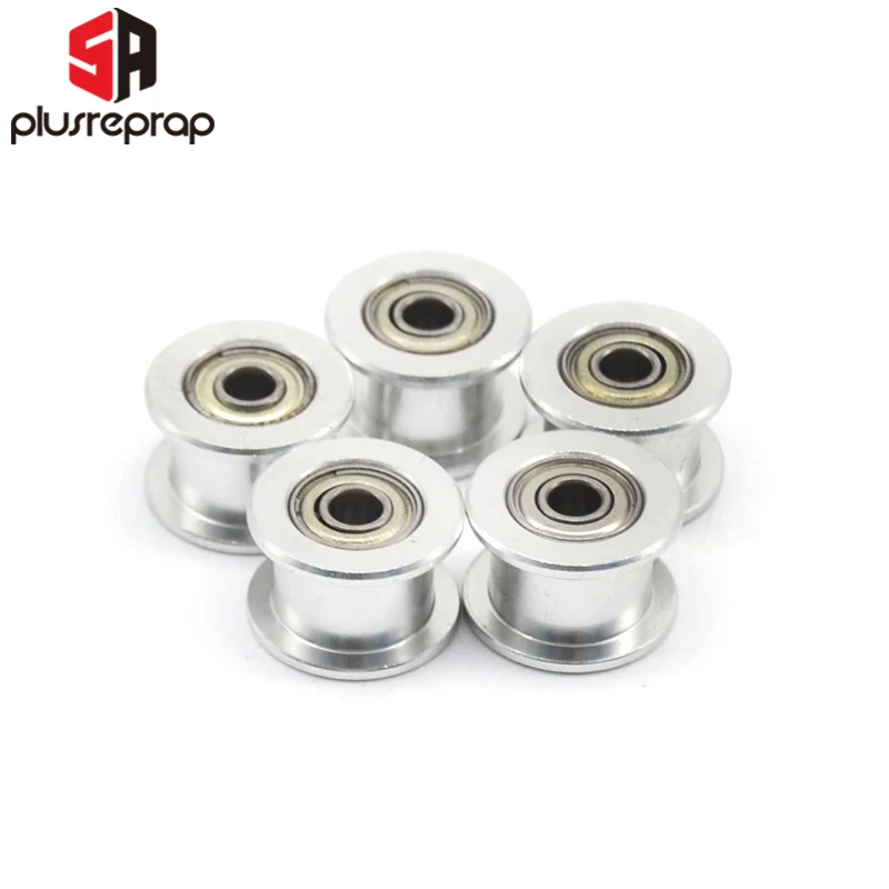GT2 avara 16 diş zamanlama kasnağı diş deliği olmadan veya 3mm 3D yazıcı parçaları ile