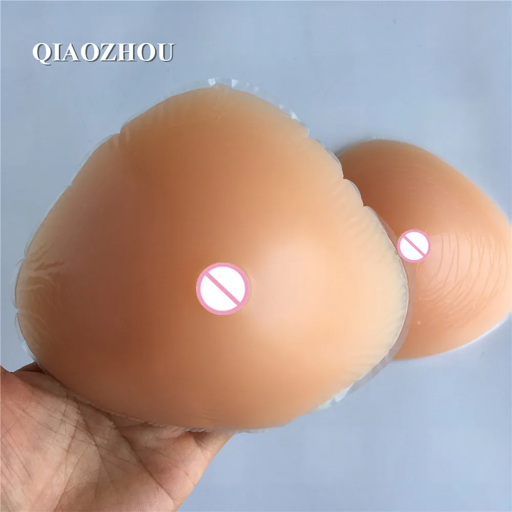 

1000g large lifelike silicone artificial boobs mastectomy prosthesis realistic breast form transgender 38d 40d 42d 44c 46c