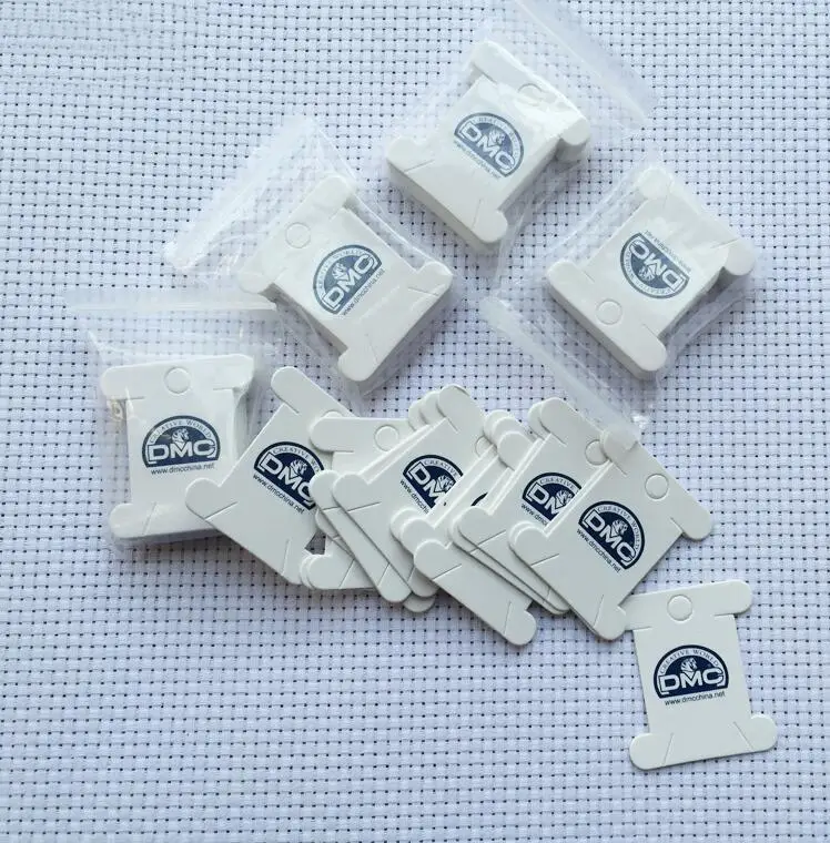 oneroom DMC threads cards 100 pcs Thread Bobbins for Embroidery Floss Craft Storage Holder board Card