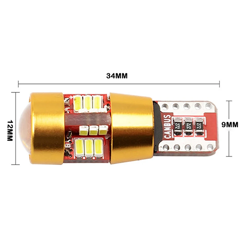 2x T10 W5W Canbus LED Car Parking Lights for Mercedes Benz W203 W211 W204 W124 W210 AMG W202 W220 W222 W164 W204 W205 W219 X204