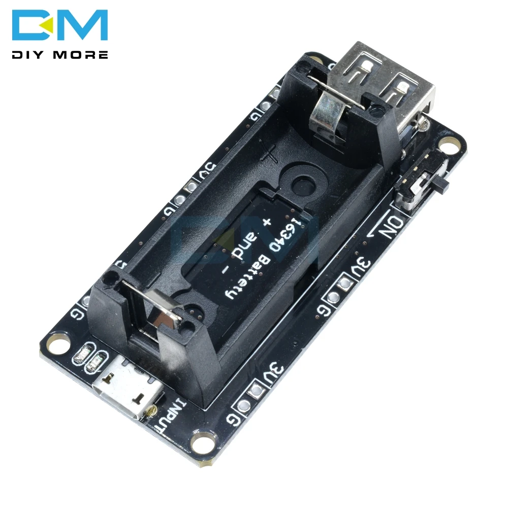 16340 lithium Battery Module Micro USB Mobile Power Battery Holder Charger Board Module