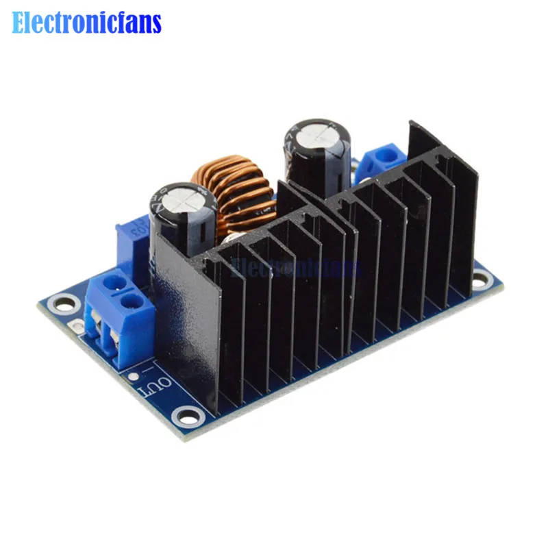 XL4016 DC-DC 4-36V To 1.25-36V Step-Down Buck Converter Power Supply Board Module LED Voltmeter PWM Adjustable Max 8A 200W