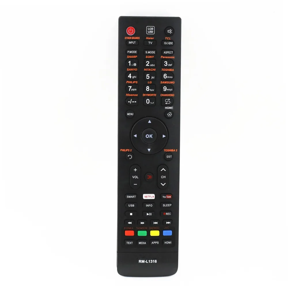 TV Remote Controller Control For EN-31907 RC-LEM101 RC-LED100 ELENBERG FUNAI 48KEY LCD-831 LCD-832 RCF1B H-LCD22002 CH-2145 24V5