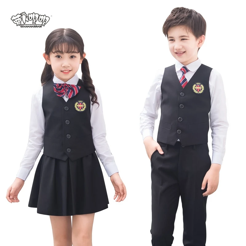 Boys Suits for Weddings Formal Suits For School Birthday Party roupas infantis menino Students outwear Stage Show Costume N90