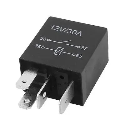 DC 12 Volt 30A 4 Pin Pins Auto Vehicle Motorbike Boat Lamp Relay
