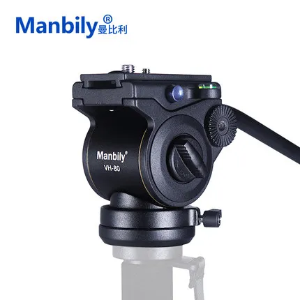 3-Way Fluid Head Rocker Arm Video Tripod Ball Head for DSLR Camera Tripod Monopod for Slider Monopod DSLR Camera Shooting Video