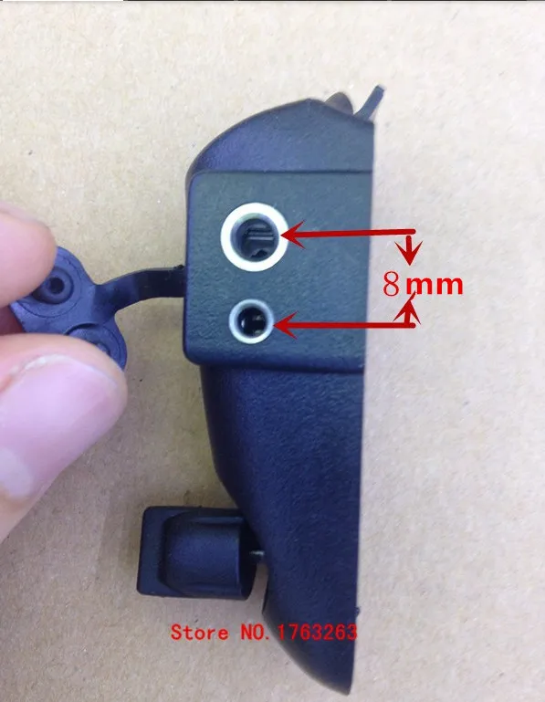 Audio Adapter to 2.5/3.5mm  Headphone Jack for Motorola PRO5150 GP340 GP338 PTX760 GP680 HT750 etc walkie talkie