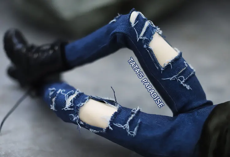 1/4 1/3 scale BJD Hole jeans pants for BJD/SD clothes doll accessories,Not included doll,shoes,wig,and accessories 18D1072