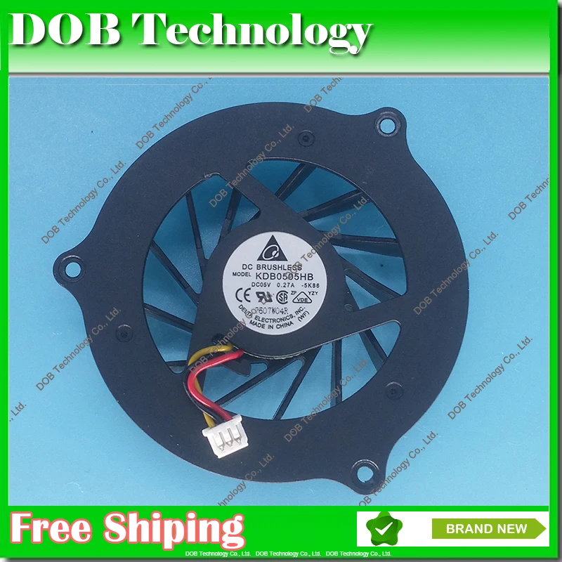 Laptop CPU Cooling Fan for HP DV2000 V3000 DV2200 DV2300 DV2400 DV2700 3 PIN Fan