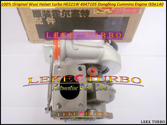 100% Brand NEW HE221W 4047745 4047105 Original Wuxi Hol-set Turbo For Dongfeng Tianjin truck For Cummins  ISDe140 Turbocharger