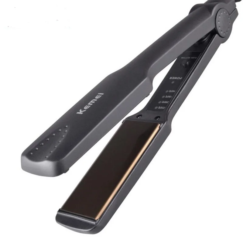 

Professional Electric Fast Heating Hair Flat Iron Straightening Hairstyling Straighter Straightener Wand Salon Styling Crimple