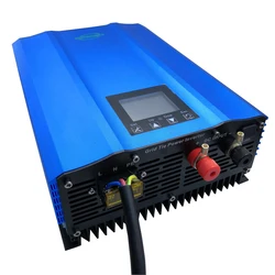 1200W High efficiency grid tie micro inverter with colorful LCD  PV on grid tie inverter 1000W adjustable Battery discharge