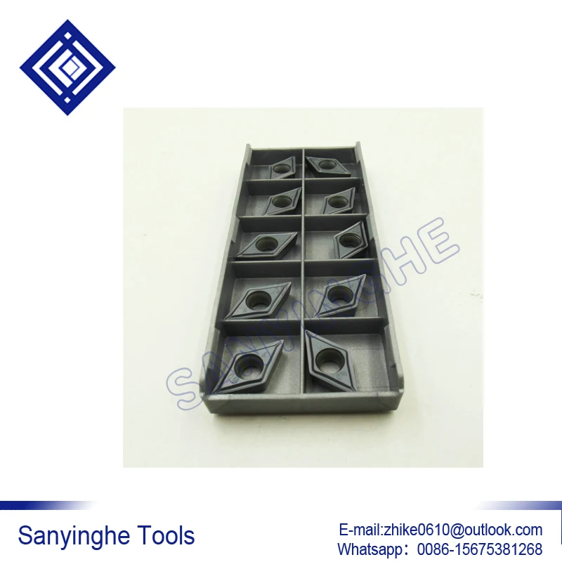 50 قطعة/السلع DCMT11T304-SM IC907 / DCMT11T308-SM IC907 cnc كربيد تحول إدراج