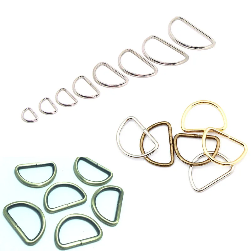 Metal D-Ring 3/8