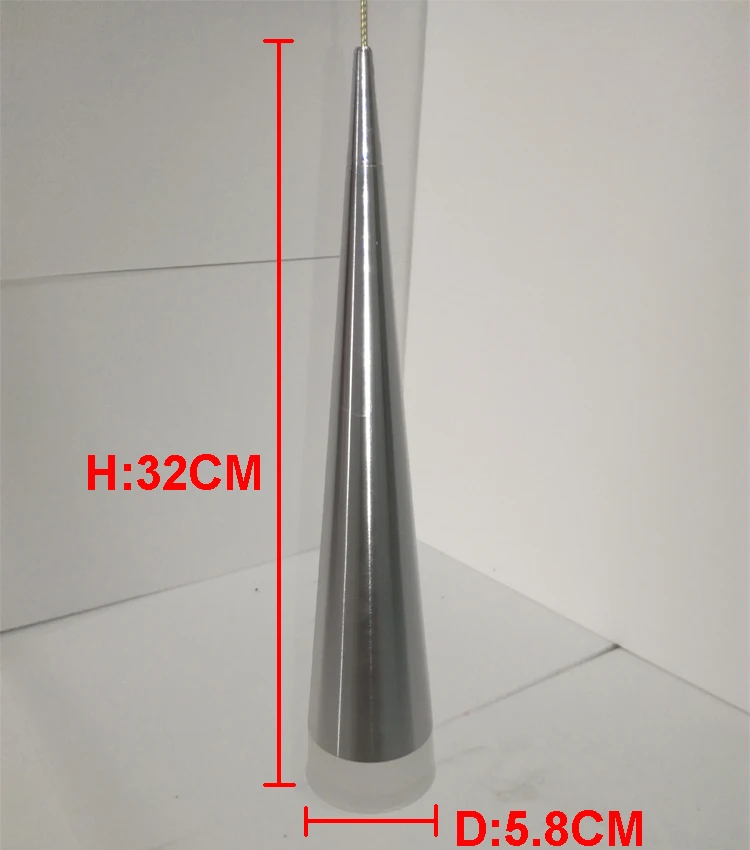 Современный светодиодный конический подвесной светильник, Алюминиевый металлический Домашний Светильник, промышленный светильник, подвесной светильник для столовой, бара, кафе, прямой светильник
