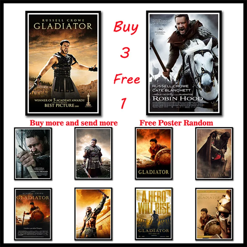 Les Affiches Gladiator 1 Un Élément de Décoration Unique pour Votre Maison