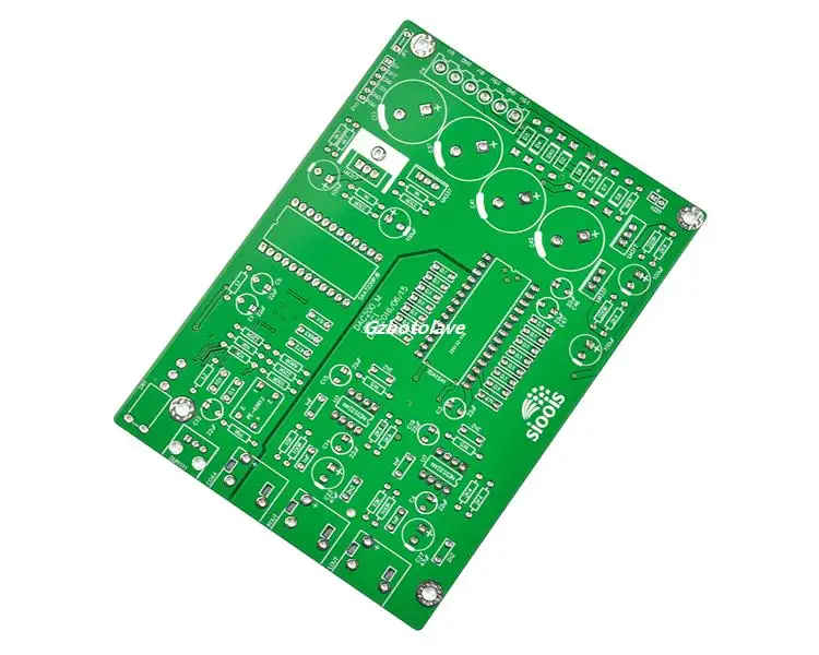 ออกแบบใหม่ TDA1541 DAC ถอดรหัส DIY Bard PCB มีแผนภาพ Schematic