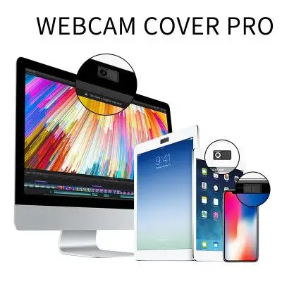 3PCS/ SET Ultra Thin Webcam Cover Pro Privacy Protection Shutter Sticker Cover Case for Smartphone Tablet Laptop Desktop