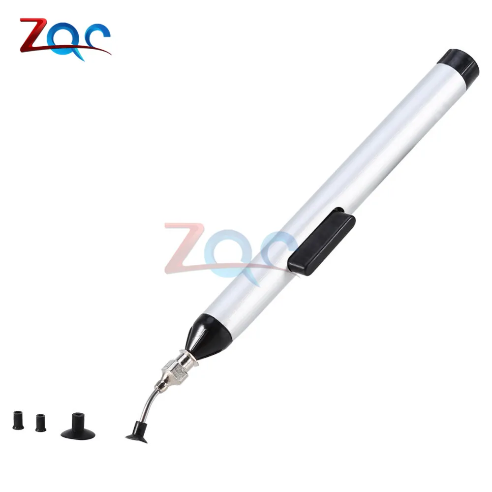 

1 set SMD IC Vacuum Sucking Pen Picker Easy Hand Pick Tool 3 Suction Headers FFQ939