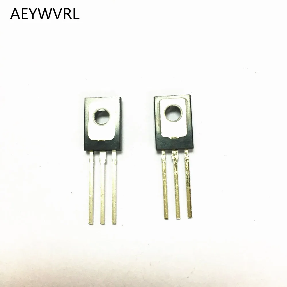 100PCS BD135 BD136 BD137 BD138 BD139 BD140 BD235 BD236 BD437 BD438 TO-126  Silicon Triode Transistor