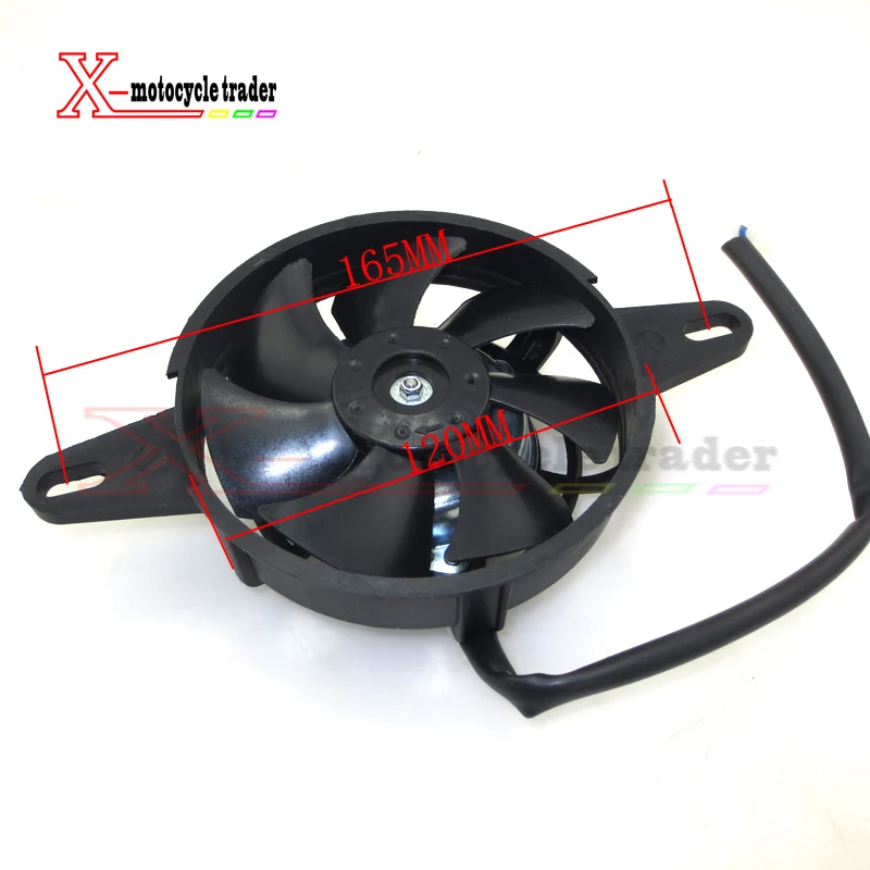 Oil Cooler Water Cooler New Electric Radiator Cooling Fan for 200 250 cc Chinese ATV Quad Go Kart Buggy Dirt Bike Motorcycle