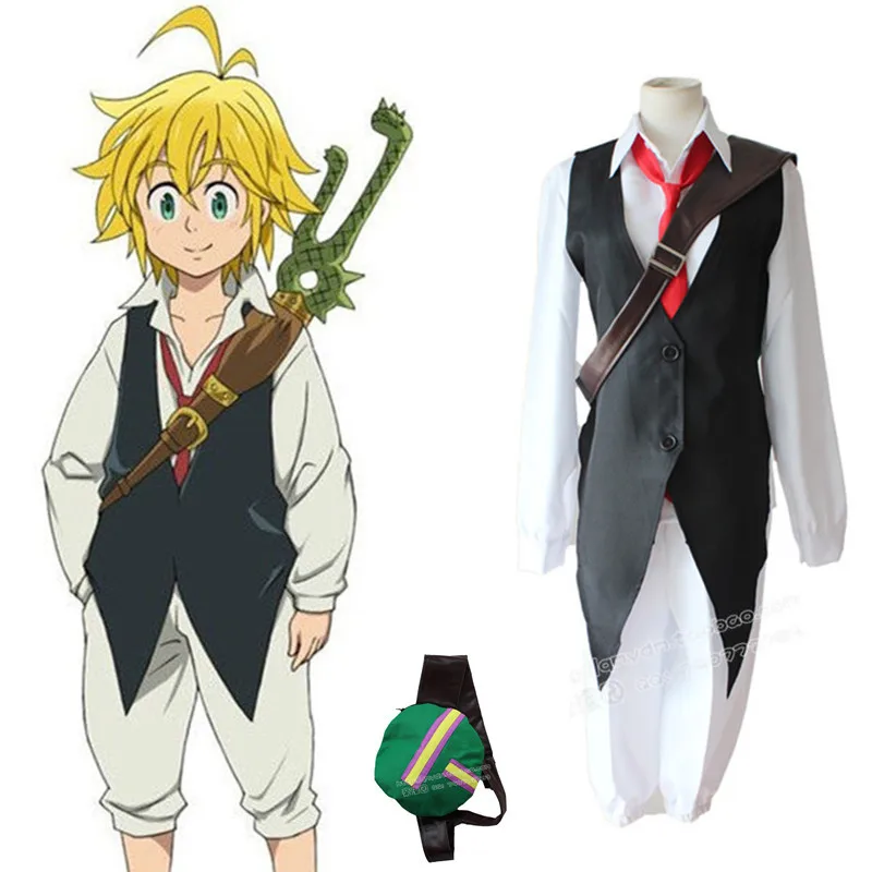 

New Anime Meliodas Cosplay Costume Outfit Any Size 11