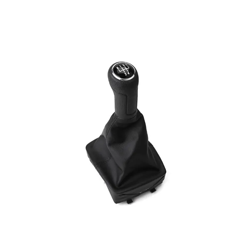 02-05 Polo/Derby/Vento-IND 08-09 Polo Classic 04-07 Polo Lim  2002-2009 POLO Mk4 9N/9N2 Car Gear Shift Knob With Leather Boot