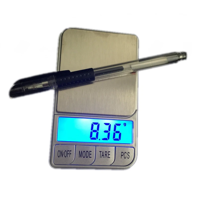 500g 0.01 Mini Pocket Digital Jewelry Scale 500gx0.01g Electronic Gold Gram Weight Balance Scales +7 Units With Retail Box