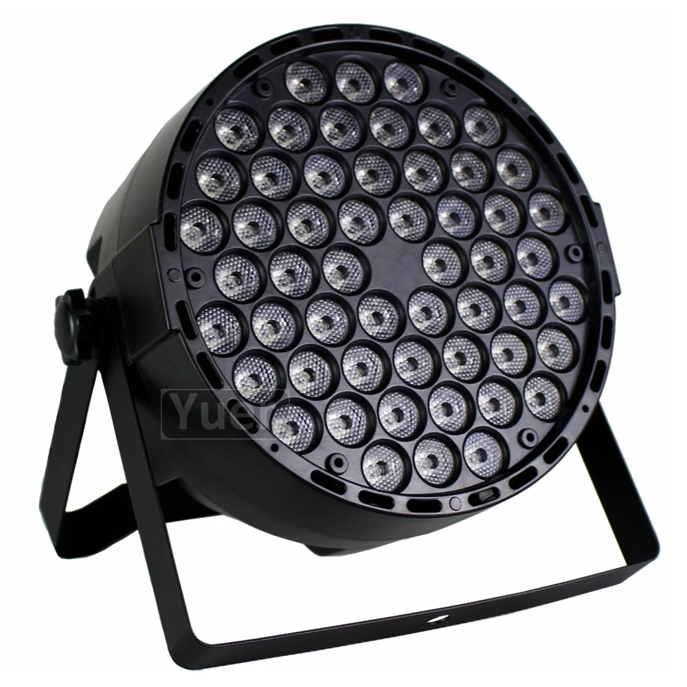 Iluminação para palco de alta velocidade, 4 tamanhos, 54x3w, rgbw, dmx512, para clube, dj, discoteca, show, festa em casa, ktv, bandas de salão