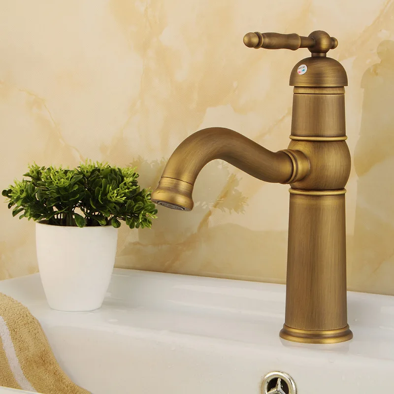 Kitchen Faucet Copper Hot And Cold Water Mixer Taps Hot And Cold Bathroom Sink Faucets